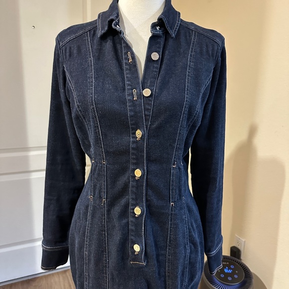 WHBM Jeans Dress - Picture 3 of 9